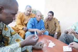 Friends playing cards. Friends playing cards.