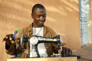 Sewing Prince from Sierra Leone Sewing Prince from Sierra Leone