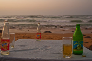 My last bottle of La Gazelle in Senegal My last bottle of La Gazelle in Senegal